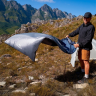 Спальный мешок NATUREHIKE SUNNY DAY PL01 CNK2550WS026 LW180, синий с голубым, размер XL 6977465868602