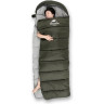 Спальный мешок NATUREHIKE U SERIES U250S двойной хлопок осень-зима Green 6927595764305